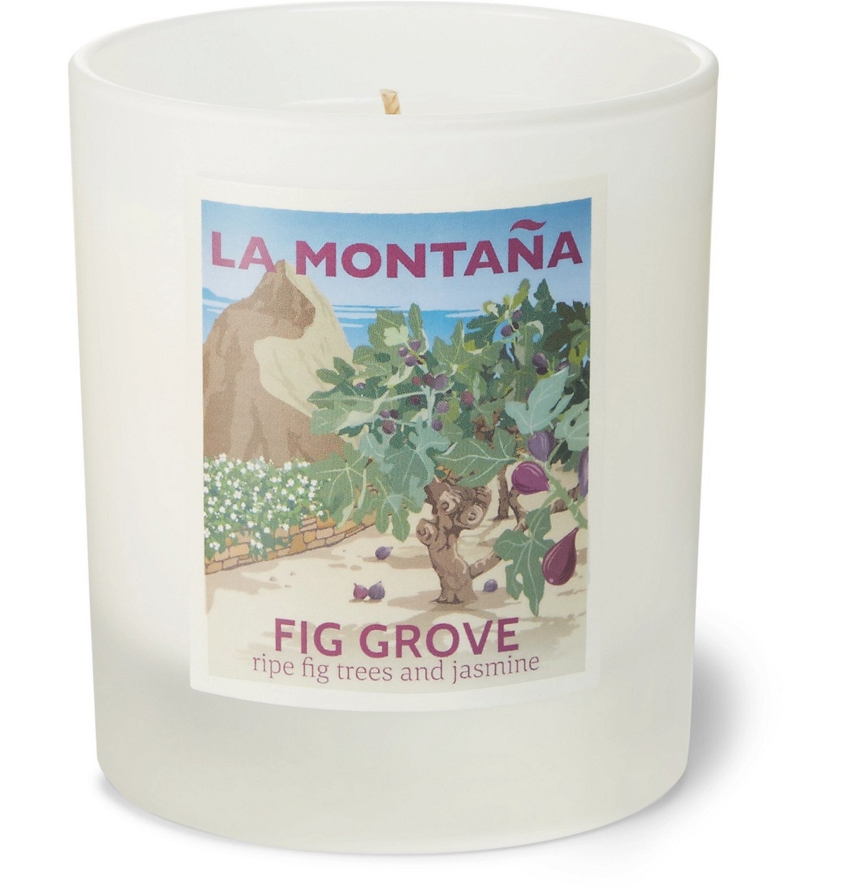 Photo: La Montaña - Fig Grove Candle, 220g - Colorless