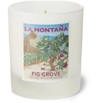 La Montaña - Fig Grove Candle, 220g - Colorless