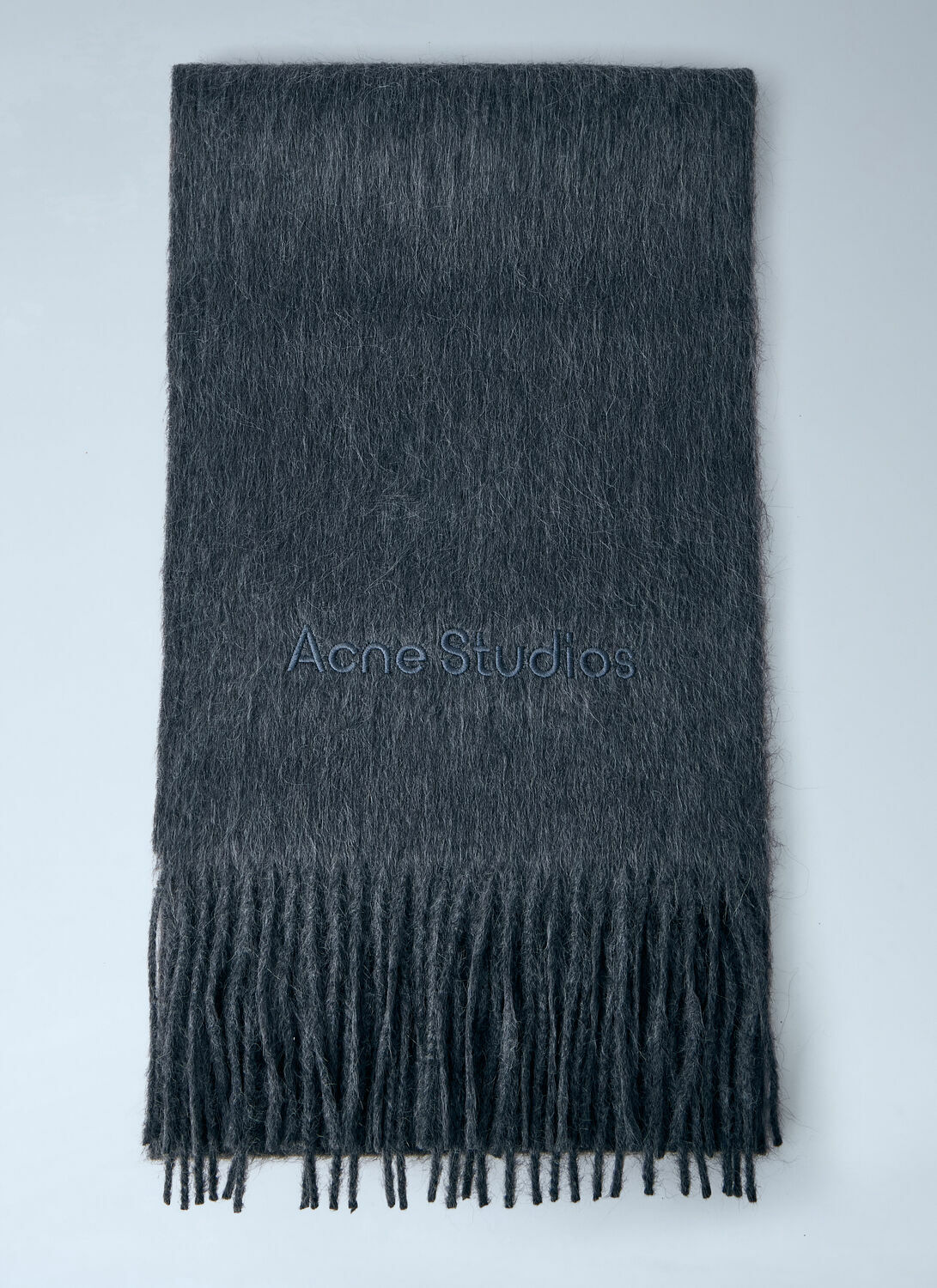 Acne Studios Logo Wool Scarf