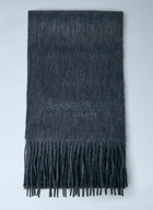 Acne Studios Logo Wool Scarf