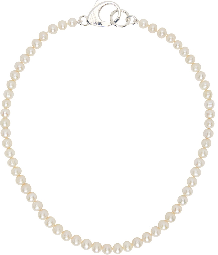 Photo: Hatton Labs White Pearl Chain Necklace