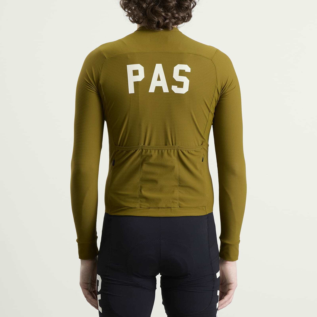 Pas Normal Studios Men's PAS Mechanism Pro Long Sleeve Jersey in Khaki Green