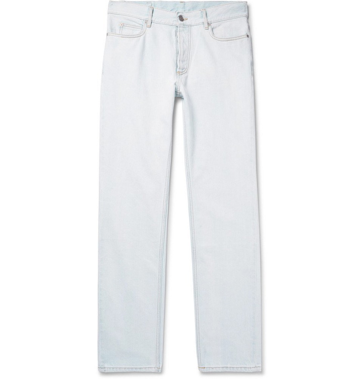 Photo: Maison Margiela - Bleached Denim Jeans - Men - Light blue