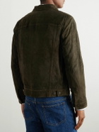 Polo Ralph Lauren - Icon Slim-Fit Suede Trucker Jacket - Green