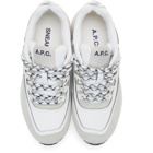 A.P.C. White Techno Homme Sneakers