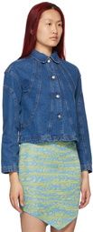 Paloma Wool Blue Denim Avril Jacket