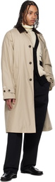 Moncler Genius Moncler x FRGMT Hiroshi Fujiwara Black Cotton Gabardine Trousers