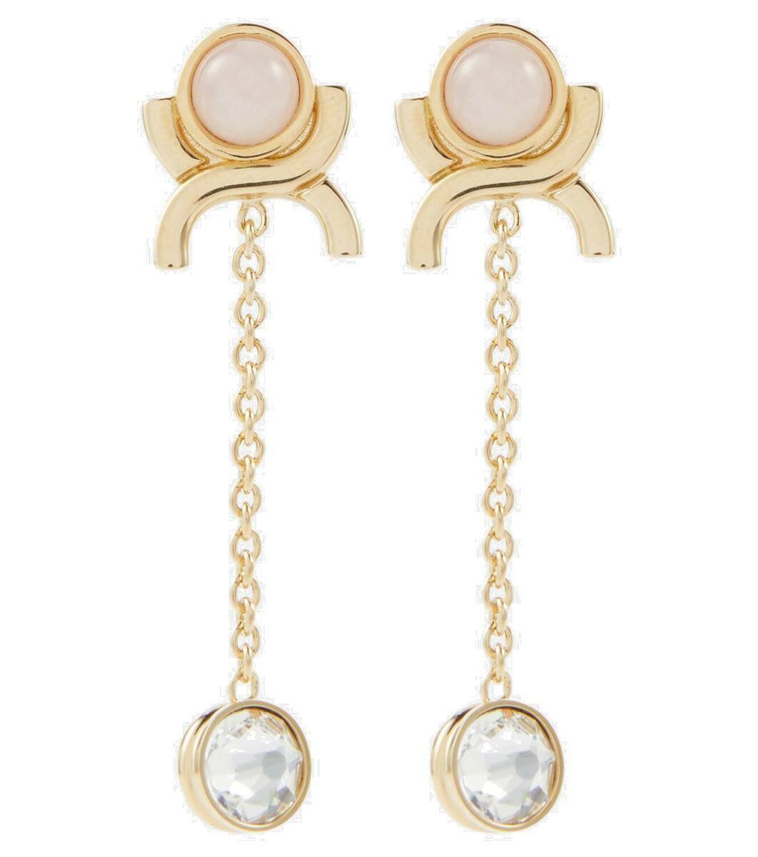 18K Chloe Triangle Earrings