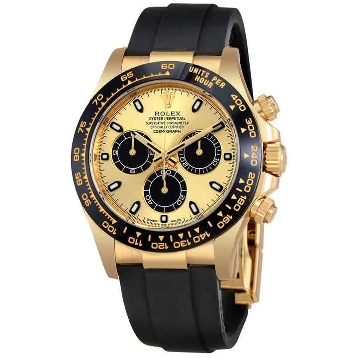 Photo: Rolex Cosmograph Daytona Chronograph Automatic Oysterflex Mens Watch 116518CBKSR