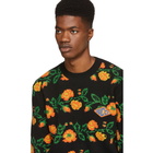 Gucci Black Jacquard Floral Sweater