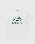 Lacoste X Le Fleur T Shirt White - Mens - Shortsleeves