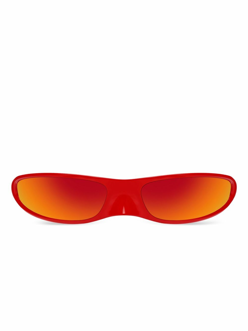 Balenciaga Eyewear Red Blade Sunglasses