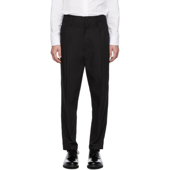 Photo: 3.1 Phillip Lim Black Cropped Pleated Trousers