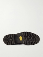 Mr P. - Suede Derby Shoes - Brown