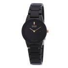 Citizen Axiom Black Dial Stainless Steel Ladies Watch GA1055-57F