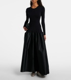 Fforme Catrin duchess satin gown
