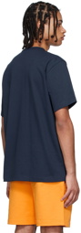 Helmut Lang Navy Cotton T-Shirt