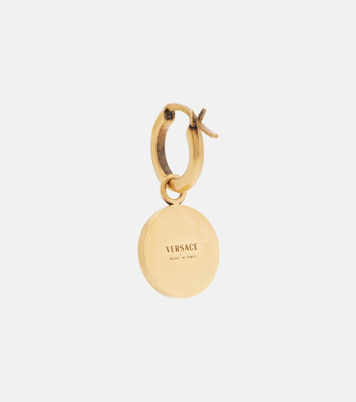Versace Medusa hoop earrings