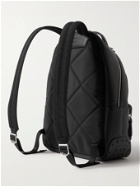 TOD'S - Full-Grain Leather Backpack - Black