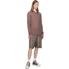 Rick Owens Gray Tower Heizer Cargo Shorts