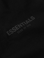 FEAR OF GOD ESSENTIALS - Ages 4-12 Logo-Print Cotton-Jersey T-Shirt - Black