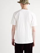 Wacko Maria - Logo-Print Cotton-Jersey T-Shirt - White
