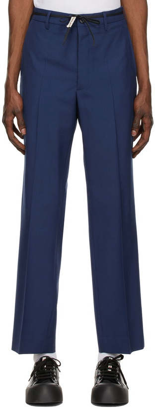 Photo: Marni Blue Chino Trousers