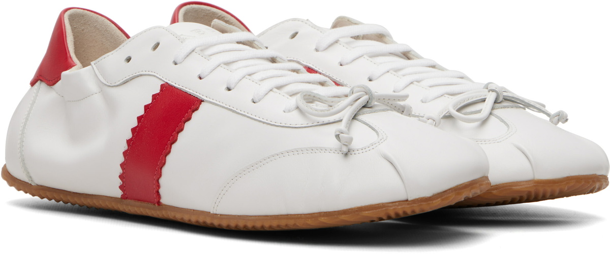 ABRA White Ballerina Sneakers