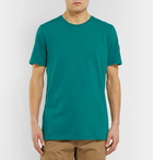 The North Face - Logo-Appliquéd Cotton-Jersey T-Shirt - Teal