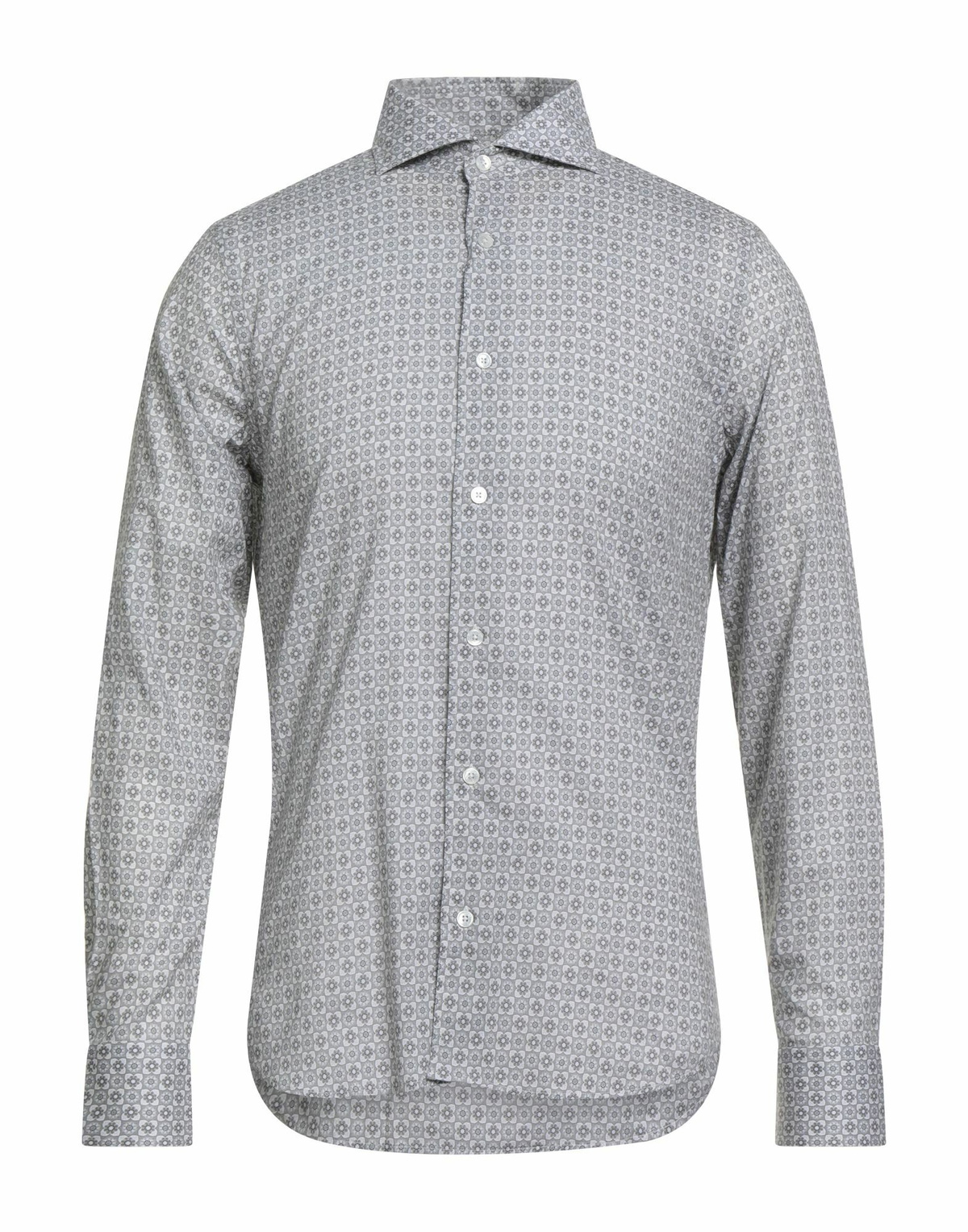 Fedeli Mens Shirt in Grey