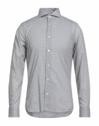 Fedeli Mens Shirt in Grey