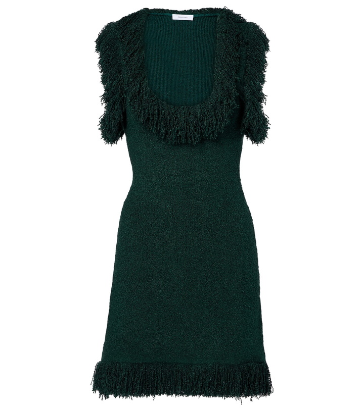 Photo: Ferragamo Fringed silk-blend minidress