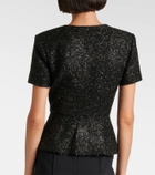 Self-Portrait Bouclé jumpsuit