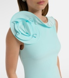 Roland Mouret Floral-appliqué gown