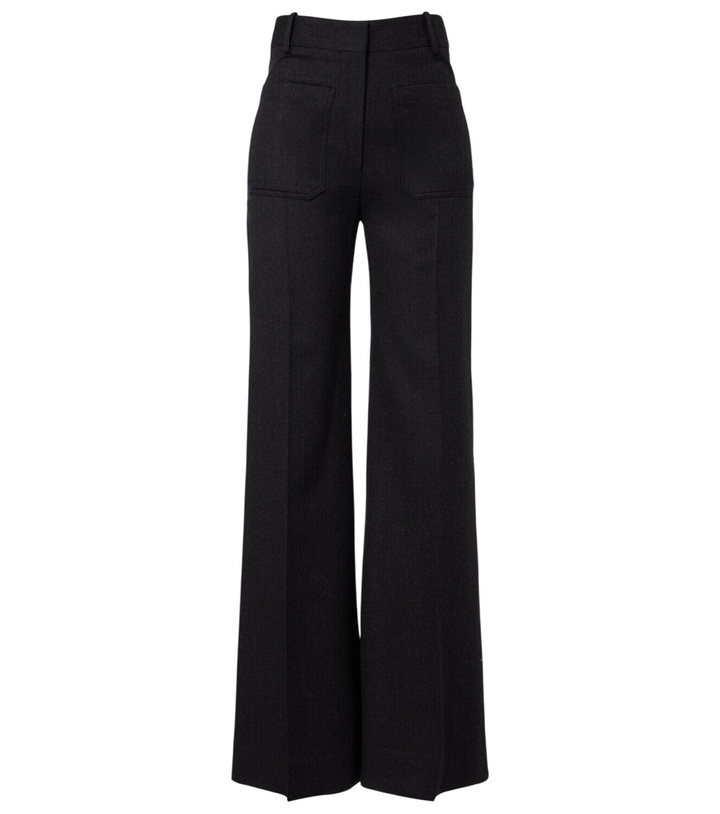Photo: Victoria Beckham Alina virgin wool flared pants