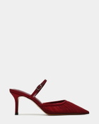 Steve Madden Ava Heels in Burgundy