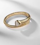 Marina B Trisola Trumpet 18kt gold bangle with diamonds