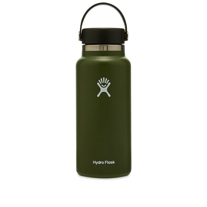 Photo: Hydroflask Men's Wide Mouth Bottle in 32oz/Olive