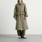 Damson Madder Women's Myrtle Trench Coat in Navy