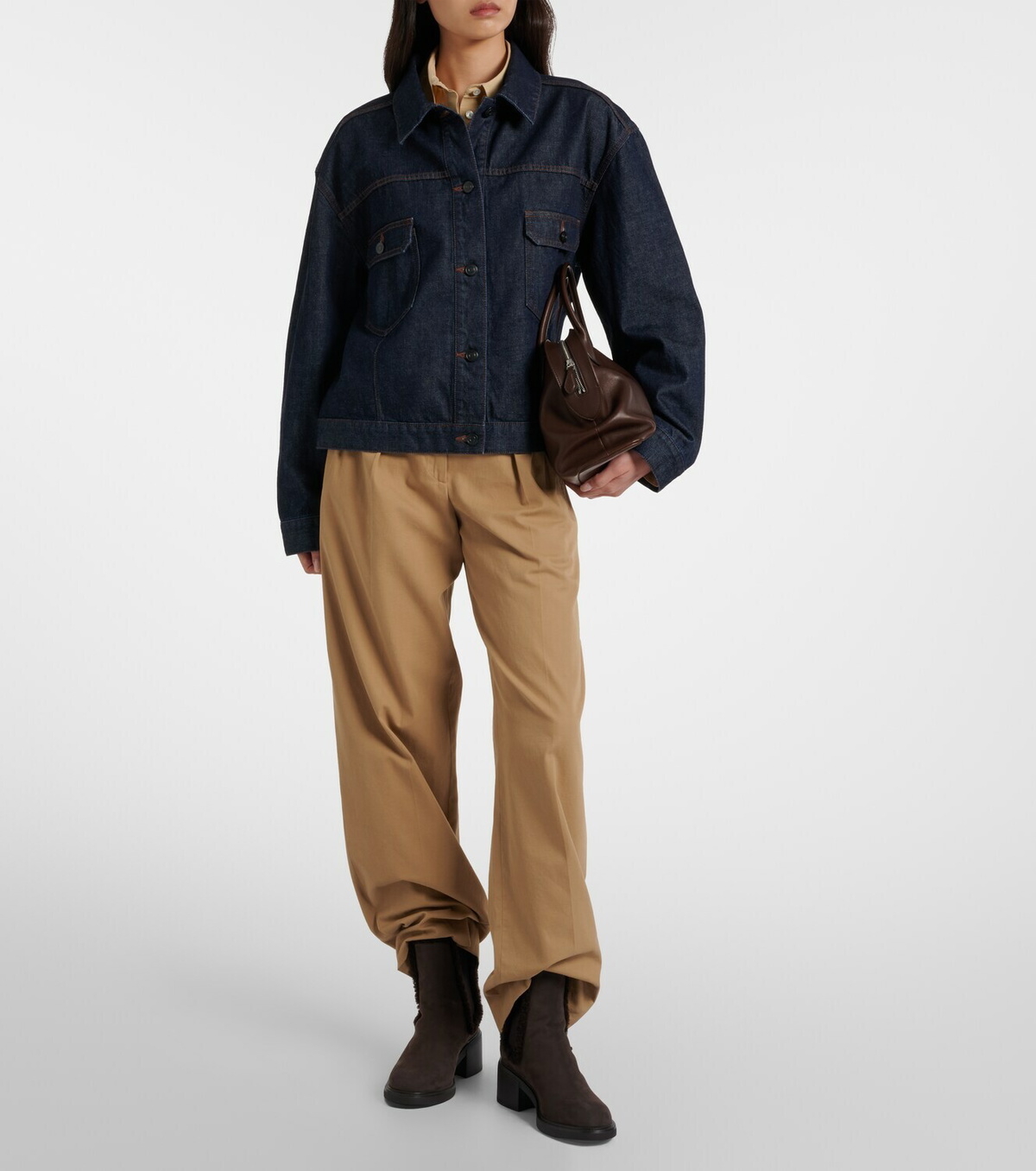 Tod's Shearling-lined leather Chelsea boots