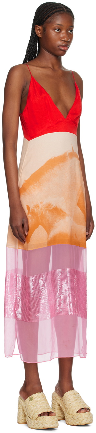 Stella McCartney Pink Cotton Sunglasses Dress