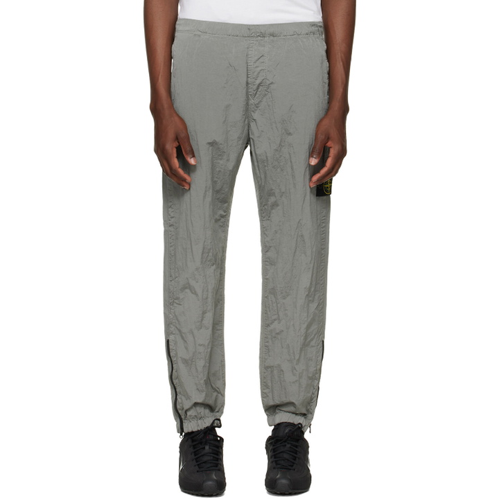 Photo: Stone Island Gray 3100035 Nylon Metal ECONYL Trousers