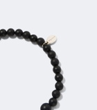 McQueen Beaded skull bracelet