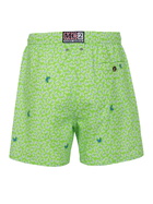 MC2 Saint Barth Comfort Light Classic Stretch Swim Shorts With Crabs Print