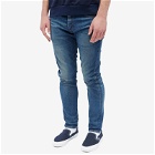 Levi's Men's Levis Vintage Clothing MIJ 512 Slim Taper Jean in Kurai Medium
