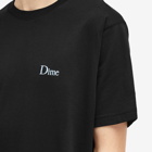 Dime Men's Classic Small Logo T-Shirt in Black