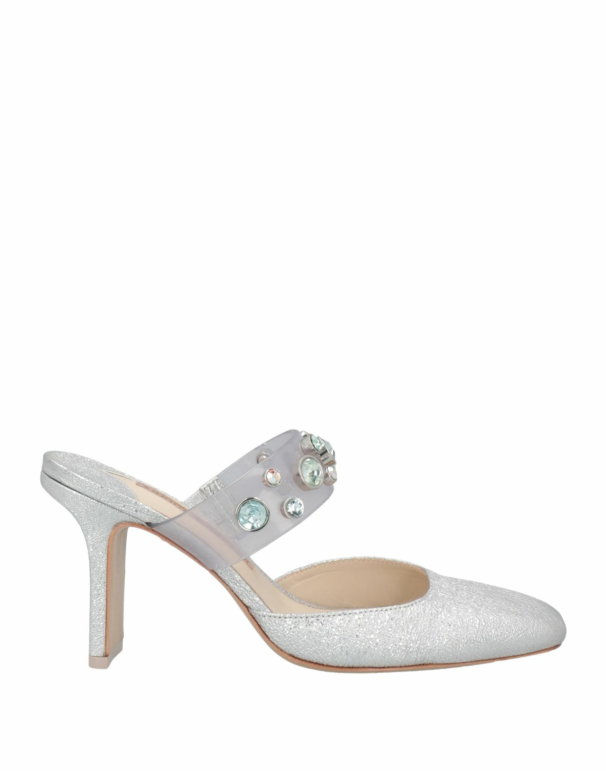 Sophia Webster Womens Mules & Clogs in Silver
