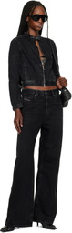 Diesel Black De-Mornin Denim Jacket