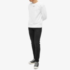 Calvin Klein Men's Stacked Logo Crew Sweat in Bright White