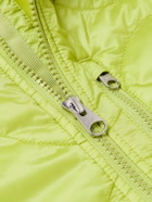 ARKET - Runner Quilted Recycled-Shell Half-Zip Jacket - Green